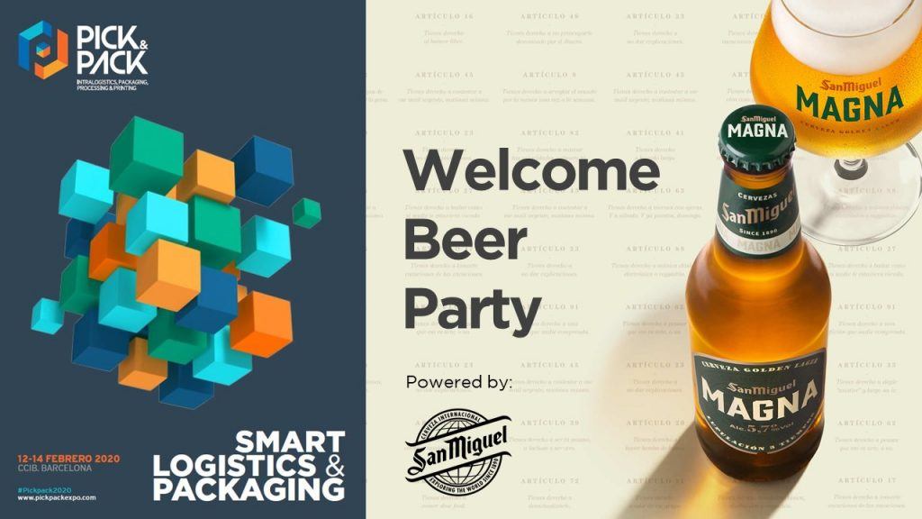 welcome beer party by san miguel